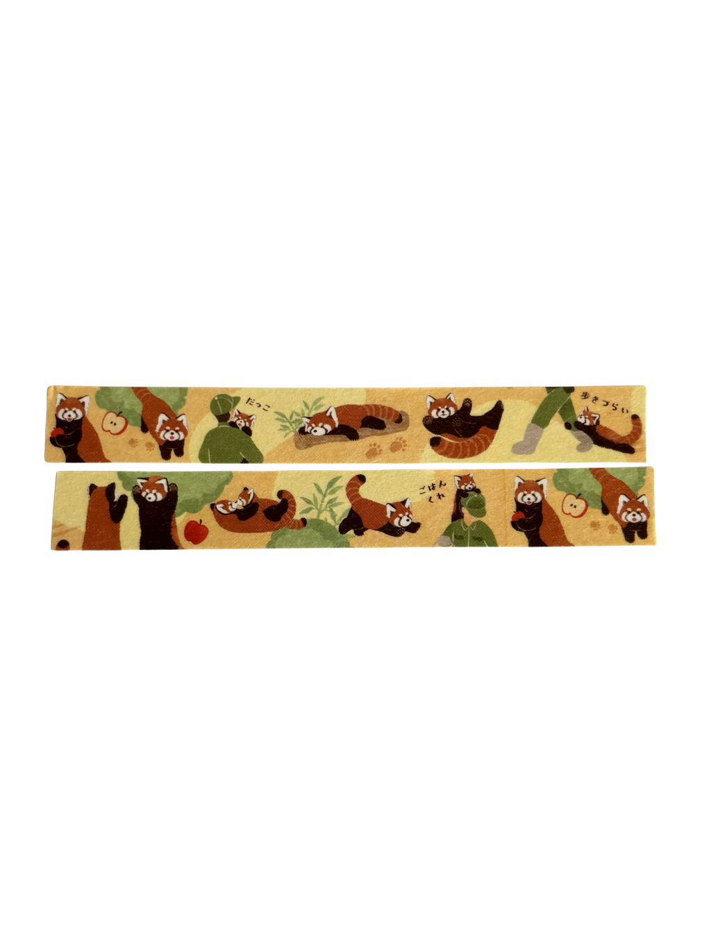 ZOOm In Animals - Red Panda Washi Tape