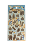 ZOOm In Animals - Otter Sticker Sheet