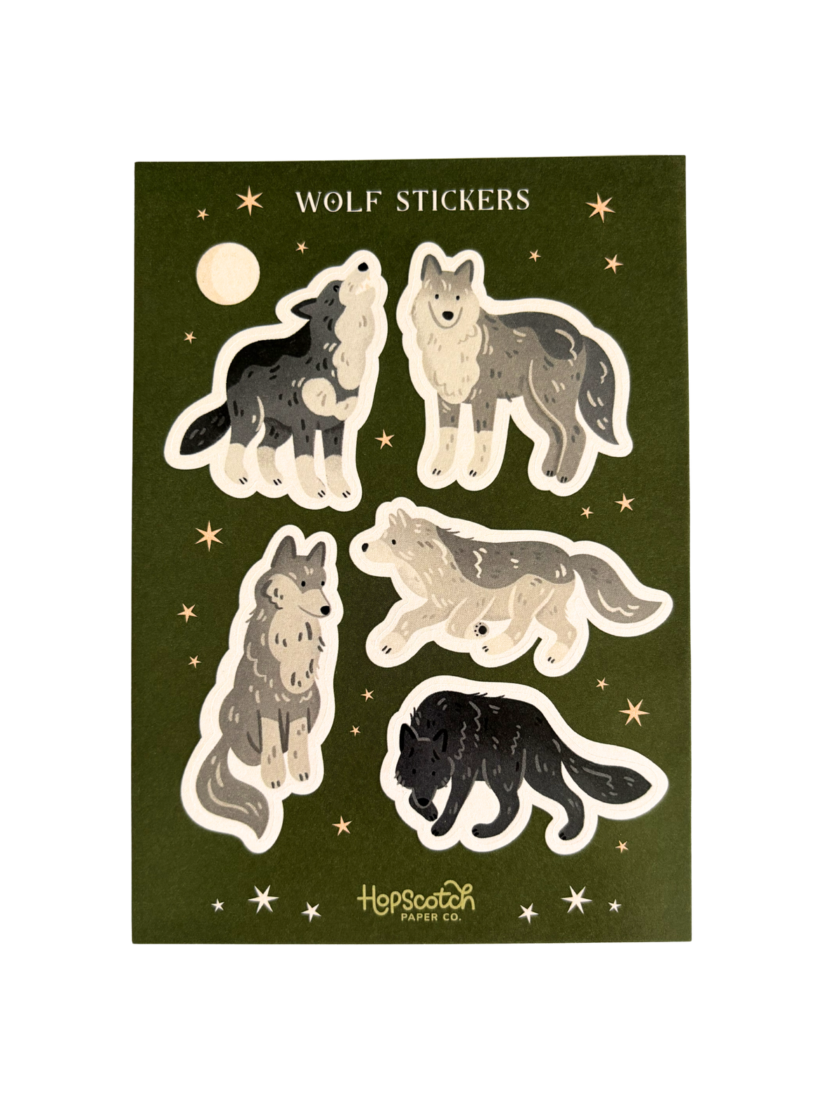 Wolves Sticker Sheet