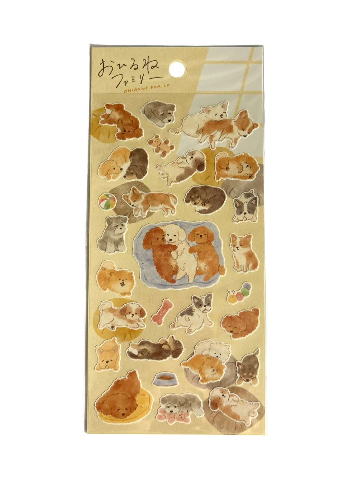 Ohirune Family - Dogs Sticker Sheet