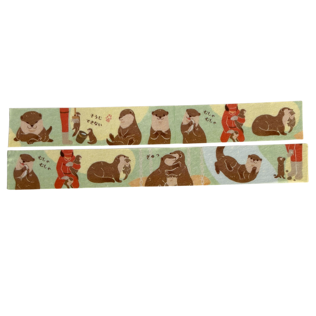 ZOOm In Animals - Otter Washi Tape