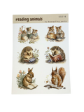 Reading Animals - Sticker Sheet