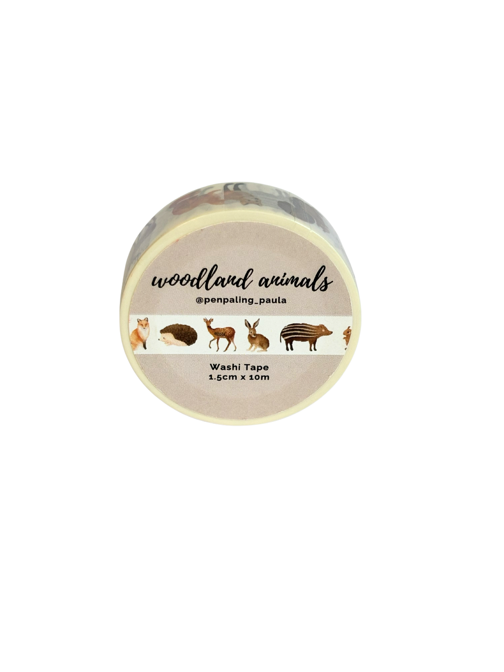 Woodland Animals  - Washi Tape