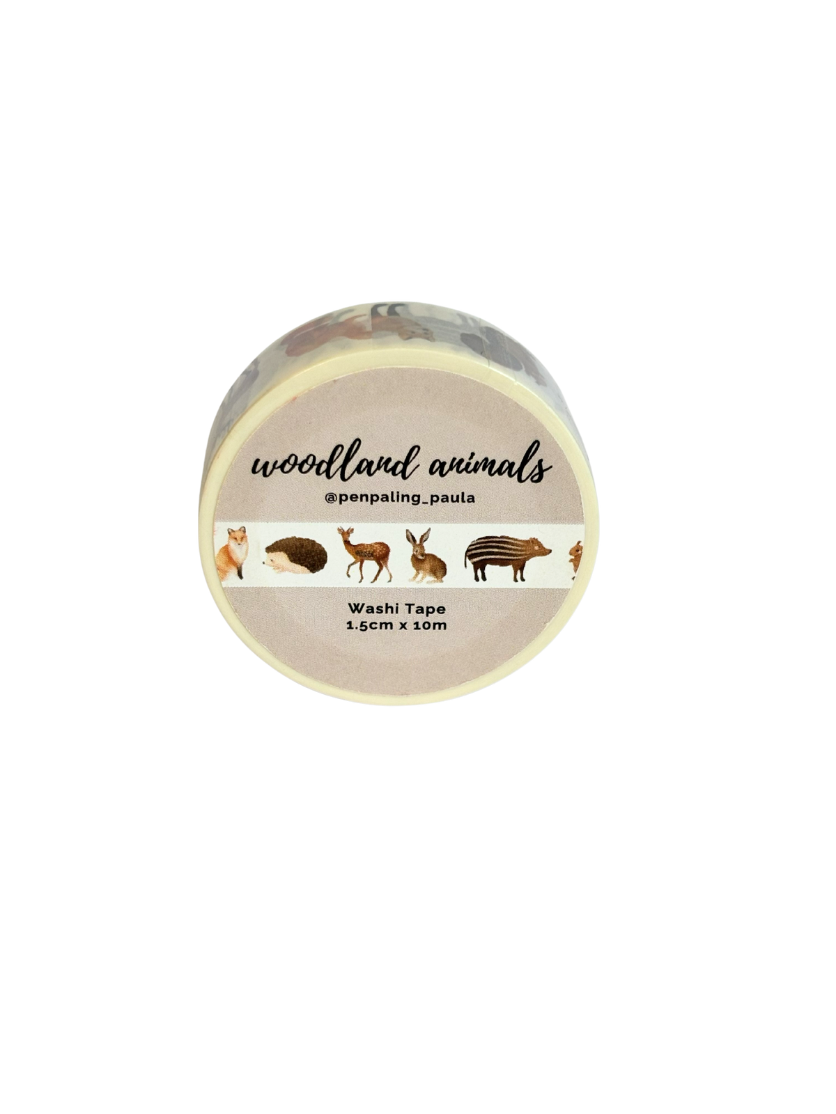 Woodland Animals  - Washi Tape